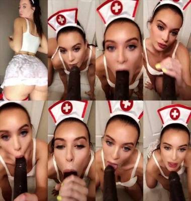 Lana Rhoades sexy nurse bbc dildo blowjob snapchat premium 2018/11/27 on fanspics.net