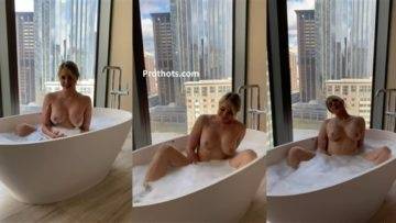 Courtney Tailor Nude Masturbating Bathtub Onlyfans Video Leaked on fanspics.net