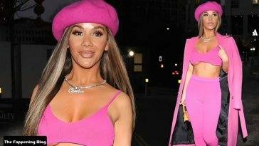 Chelsee Healey Shows Off He Underboob at Hairchoice Event on fanspics.net