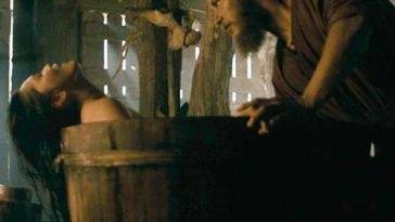 Dianne Doan Nude Fingering Scene From 'Vikings' Series on fanspics.net