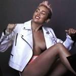 Miley Cyrus Flashes Her Nipple On Video on fanspics.net