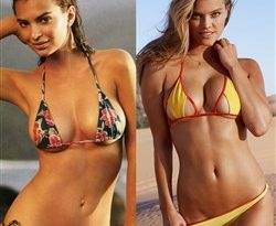 Emily Ratajkowski Battles Nina Agdal In The 2015 Sports Illustrated Swimsuit Issue on fanspics.net