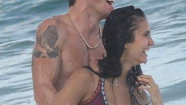 Sexy Nina Dobrev & Shaun White Enjoy a Day on the Beach in Tulum (99 New Photos) on fanspics.net