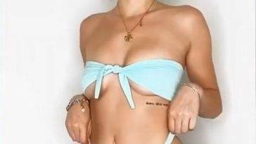 Lea Elui Deleted Bikini Try On Video  - France on fanspics.net