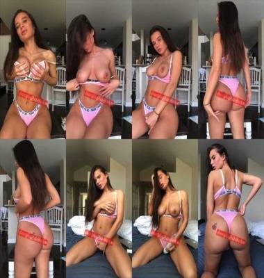 Lana Rhoades hitachi play with thong panties snapchat premium 2019/06/06 on fanspics.net