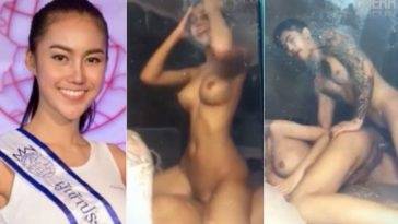 Miss Thailand World 2016 Jinnita Buddee Sex Tape Porn Scandal! - Thailand on fanspics.net