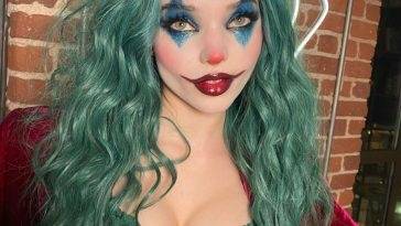 Dove Cameron Looks Hot in a Sexy Joker Costume at the Halloween Party (30 Photos + Video) on fanspics.net