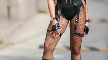 Tinashe Turns Heads at Her Guest Performance on Jimmy Kimmel on fanspics.net