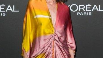 Andie MacDowell Shows Her Pokies at the L’Oreal Paris Lights On Women Award 2022 on fanspics.net