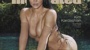 Kim Kardashian Sexy 13 Sports Illustrated Swimsuit 2022 on fanspics.net