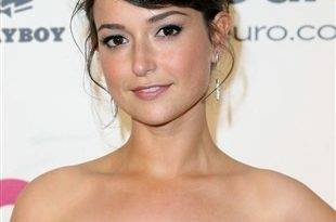 AT&T Spokesgirl Milana Vayntrub Poses Completely Topless For Playboy on fanspics.net