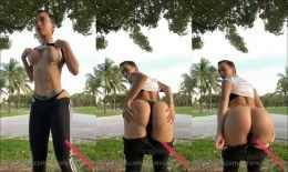 Dani Daniels Public Shower in Jamaica Nude  Video 2020/12/28 - Jamaica on fanspics.net