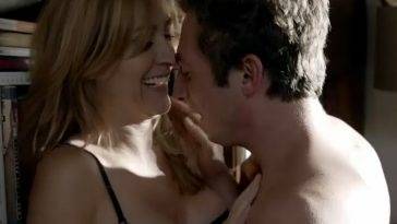 Sasha Alexander Wild Sex Against A Bookcase In Shameless FREE on fanspics.net