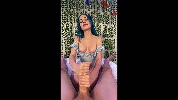 Jewelz Blu sucks dick in one-piece underwear with cumshot on her tits onlyfans porn videos on fanspics.net