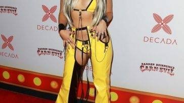 Lexi Jayde Flaunts Her Sexy Tits at the CARN*EVIL Halloween Party on fanspics.net