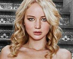 Jennifer Lawrence Poses In The Nude On Some Steps on fanspics.net