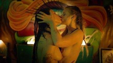 Ana Layevska & Florencia Rios Nude Lesbo Sex Scene from 'Yankee' on fanspics.net