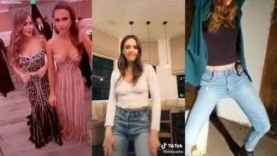 Jessica Alba sure has the legs and the moves to make any man hard on fanspics.net