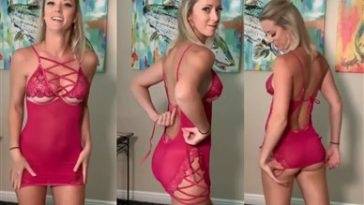 Vicky Stark Nude Lingerie Dress Try On Porn Video Leaked on fanspics.net