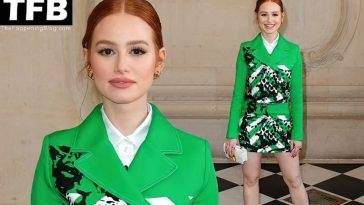Madelaine Petsch Shows Off Her Sexy Legs in Paris on fanspics.net
