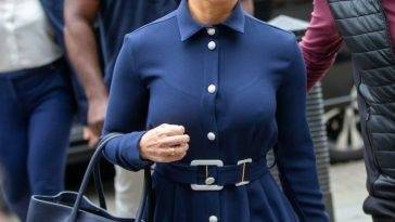 Rebekah Vardy Arrives at Royal Courts of Justice for the Libel Case Trial Against Coleen Rooney on fanspics.net