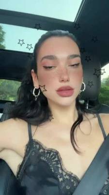 Dua Lipa has the Ideal Lips for French Kissing Passionately and Sensual Blowjobs. She's Fucking Stunning Here. - France on fanspics.net