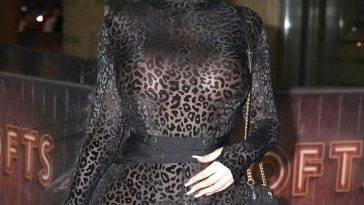 Chloe Ferry Goes Braless in See-Thru Number For Night on the Toon on fanspics.net