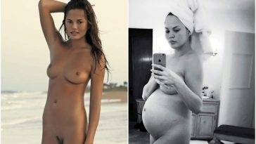 Chrissy Teigen Nude & Topless ULTIMATE Collection on fanspics.net