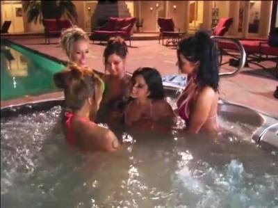 Sunny Leone Pool Orgy on fanspics.net