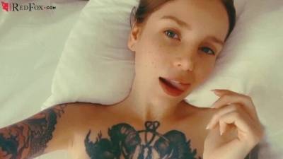 Tattooed Girl Sensual Sucking Dick and Missionary Fucking - Cumshot on fanspics.net