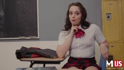 Sophia Burns - Real POV Adventures: Sexy Schoolgirl Fucks Classmate on fanspics.net