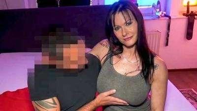 GERMAN MILF with fake tits SEDUCES YOUNG GUY on first date - Germany on fanspics.net