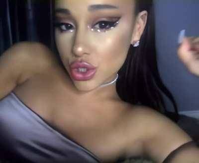 I can't stop jacking off to Ariana Grande's face. Those lips! on fanspics.net