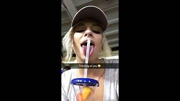 Aspen Ora licks a straw premium free cam snapchat & manyvids porn videos on fanspics.net