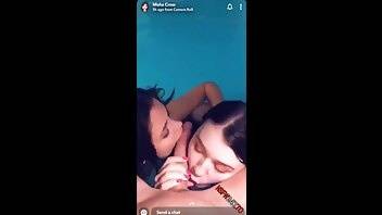 Misha cross swimming poll double blowjob snapchat xxx porn videos on fanspics.net