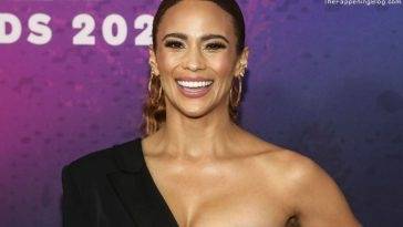 Paula Patton Flaunts Her Sexy Figure at the 2021 Soul Train Awards on fanspics.net