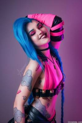 Andrasta Patreon Jinx Cosplay on fanspics.net