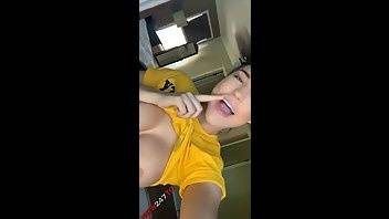 Rainey james morning boobs tease snapchat xxx porn videos on fanspics.net