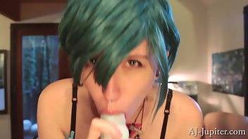 Aj jupiter sucking and gagging on dragon cock cum mouth aliens & monsters porn video manyvids on fanspics.net