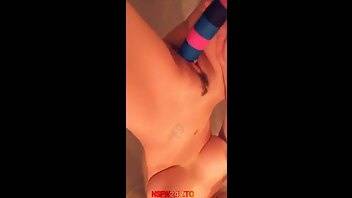 Andie Adams bathtub dildo masturbation snapchat premium porn videos on fanspics.net