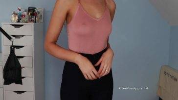 Stephanie Lange Nipples See Through Top (2 pics 1 gif) on fanspics.net