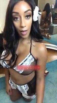 Ariana gray teasing in her maid cosplay snapchat leak xxx premium porn videos on fanspics.net