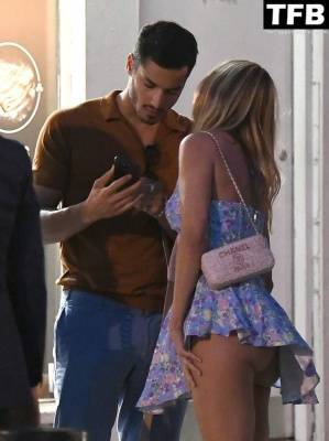 Kimberley Garner Flashes Her Sexy Butt in Notting Hill on fanspics.net