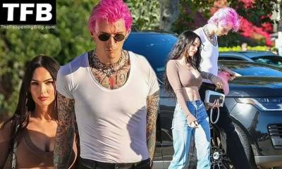 Megan Fox & MGK Have a Lunch Date at Nobu on fanspics.net