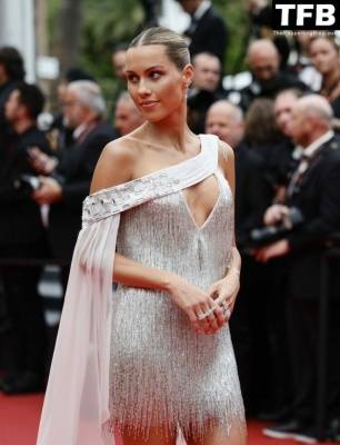 Claire Holt Shows Off Her Sexy Legs at the 75th Annual Cannes Film Festival on fanspics.net