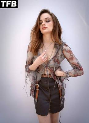 Joey King Poses During 1CThe Princess 1D Press Day in LA (9Photos) on fanspics.net