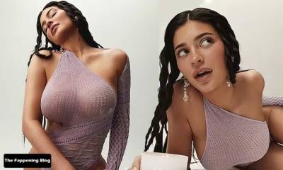 Kylie Jenner Promotes Her Kylie Skin Collection in a Sexy Shoot on fanspics.net