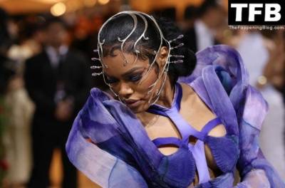 Teyana Taylor Looks Hot at The 2022 Met Gala in NYC on fanspics.net