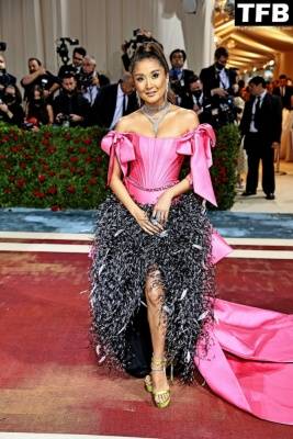 Ashley Park Looks Stunning at The 2022 Met Gala in NYC on fanspics.net