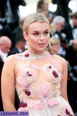  Tallia Storm Paparazzi See Through Photos At The 71st Cannes Film Festival on fanspics.net